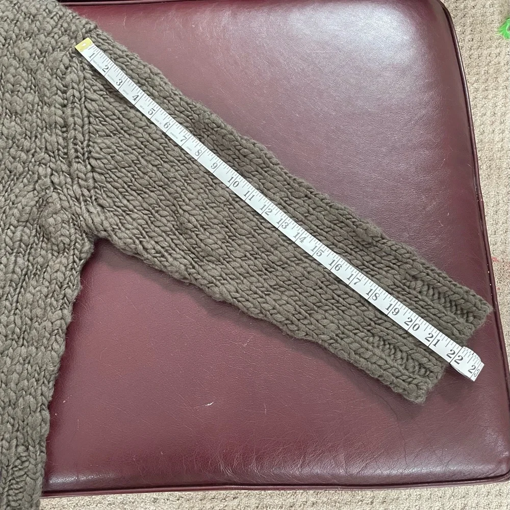 L.L. Bean Women's Wool Sweater - Brown - Picture 5 of 7